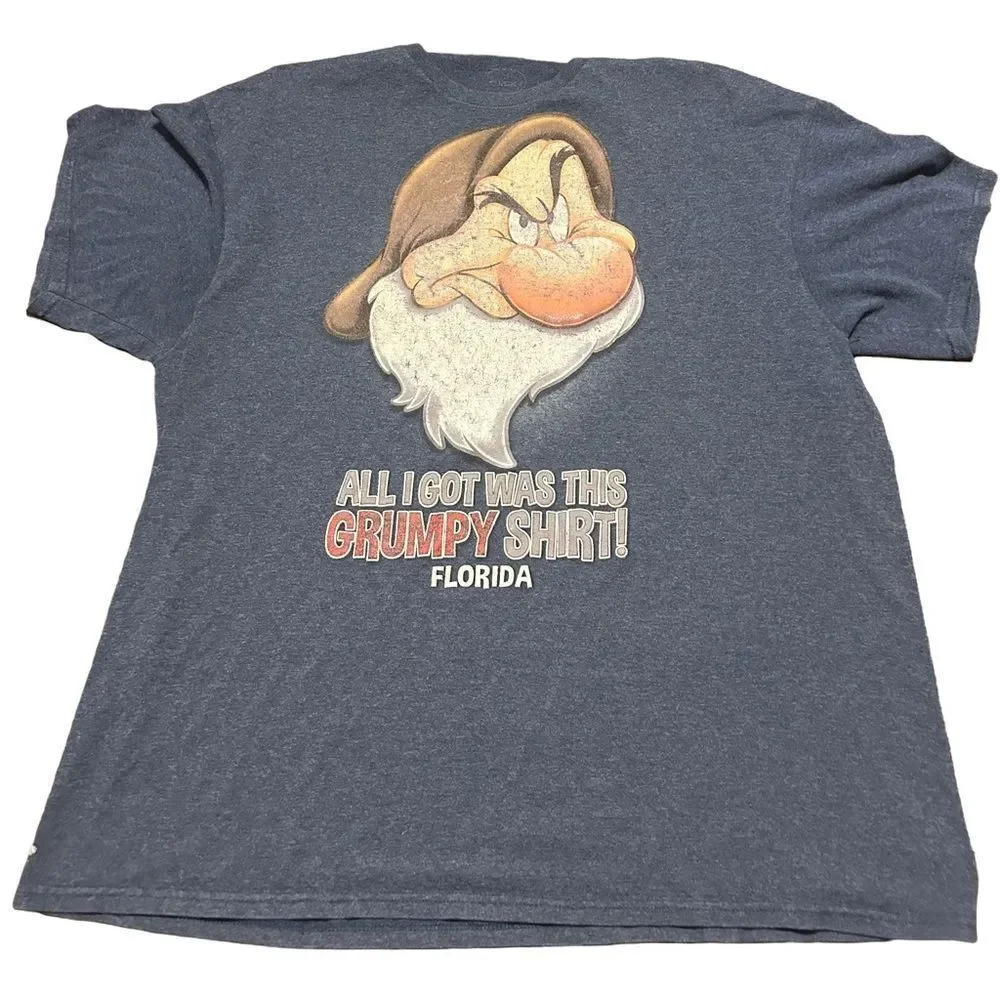 Disney Grumpy Dwarf Snow White Tshirt